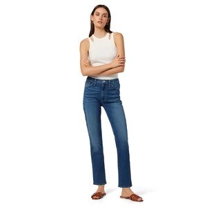 Hudson Blair High Rise Straight Ankle Jeans